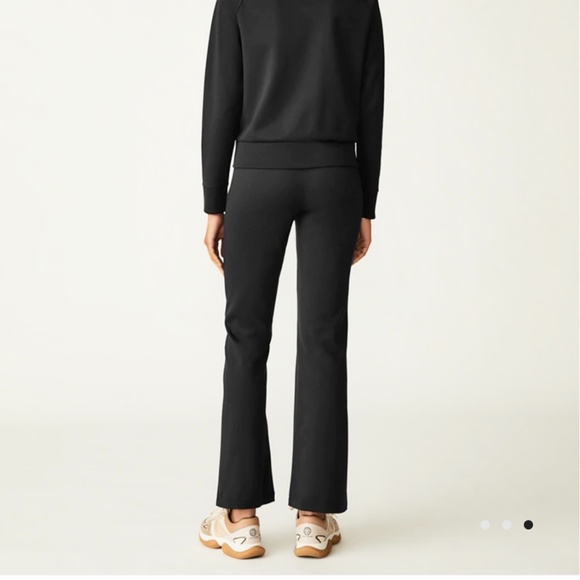 Tory Burch Double Knit Flare Track Pants - Picture 3 of 11